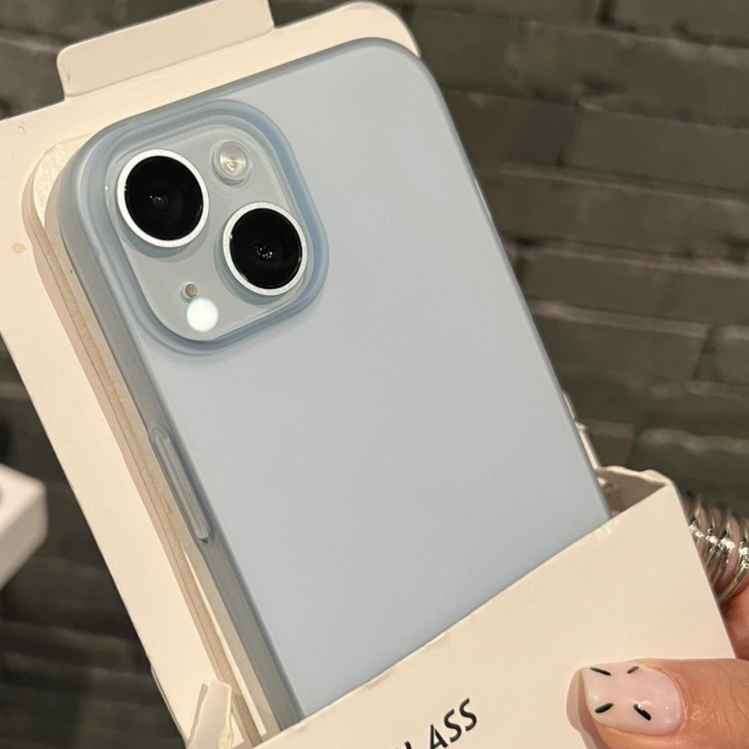软壳不伤机冰雾壳适用iphone15苹果16手机壳13硅胶14promax婴儿baby蓝色12mini高级感11pro大孔XS磨砂防指纹