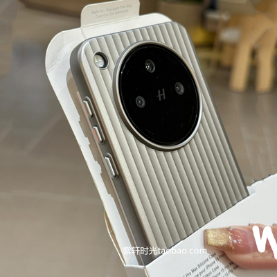 淬炼光栅钛金属瓦楞适用oppoFindx8s+手机壳findx6个性X7潮牌x7ultra简约Reno13高级14全包纯硬壳雾面防指纹