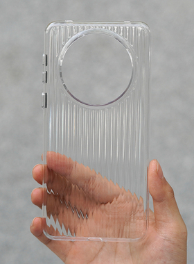 高透光栅纯硬壳适用oppoFindx8pro手机壳Findx9/X6超薄X7/x8s大孔X8ultra散热磨砂黑瓦楞行李箱纹冷淡简约