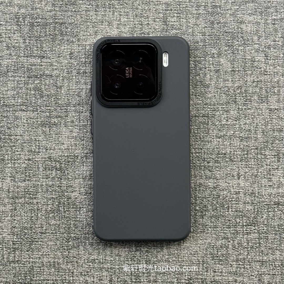 肤感磨砂哑光石墨色硬壳适用小米15手机壳14/15pro金属镜框13红米K70金属按键大孔全包防指纹散热高级感男女
