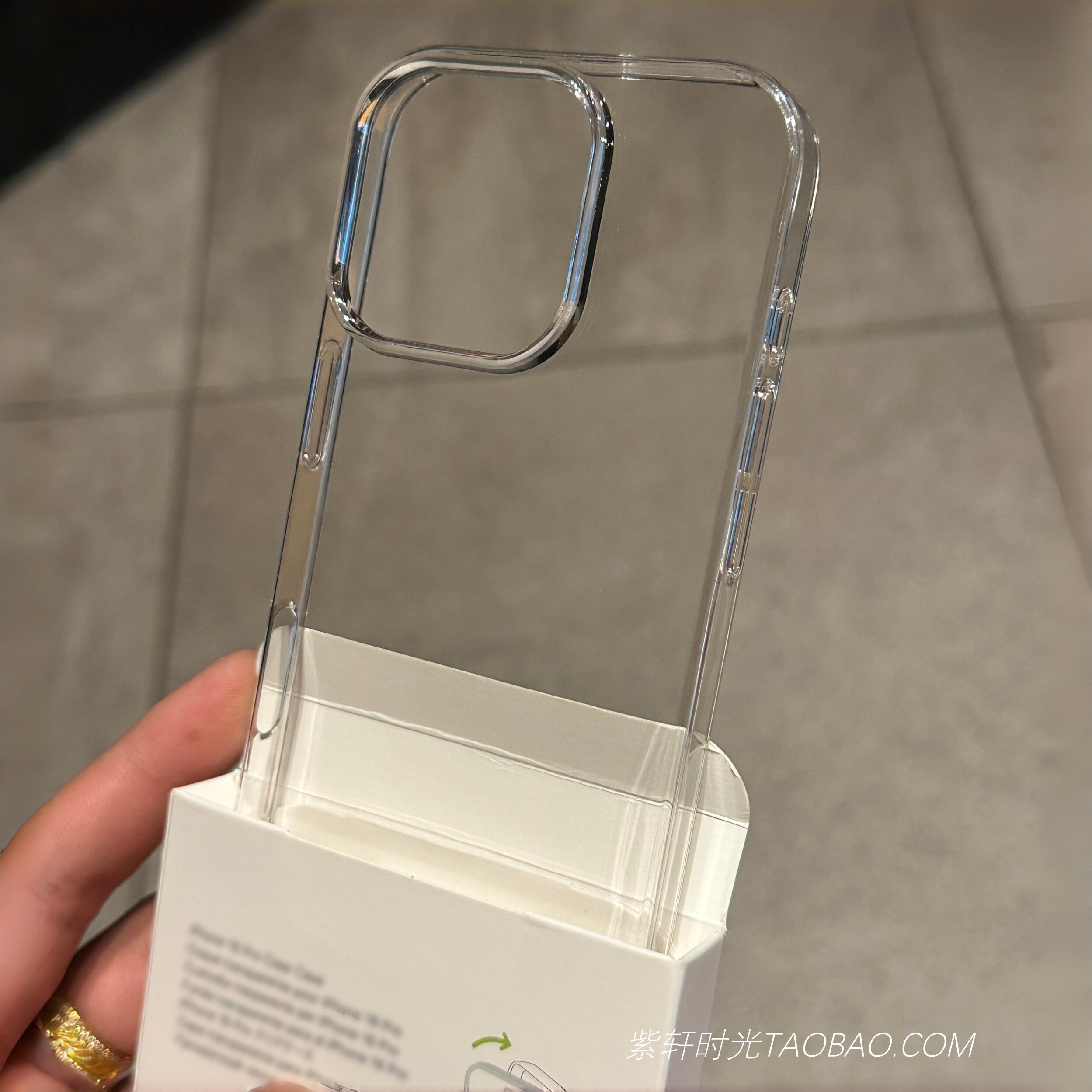 大孔高清透明可放照片适用小米17Promax手机壳15/14不会发黄13Ultra红米K90亚克力K80硬壳note15超薄简约高级