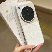 文艺ins风月光白色高级感超薄磁吸荔枝纹适用OPPOFindx8ultra手机壳Findx8无线充电X8s轻奢X9高档X8pro素皮纹