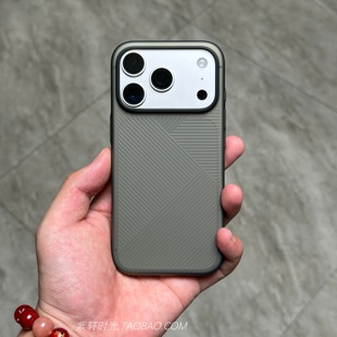 高级感石墨黑灰色磨砂半透明适用小米17手机壳17promax个性 14创意Ultra菱格纹13轻奢15pro超薄直边硬壳男