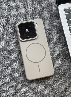 钛灰色Beats同款细圈磁吸适用小米17pro手机壳14/15Ultra红米K80/K70文艺风Turbo4超薄K60硬壳NOTE14pro+潮