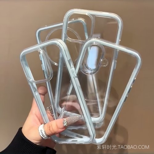 透明气囊防摔三合一适用vivo S60/S50手机壳x300ultra冰晶x200s高透S30promini冷淡风X100s硅胶软壳X300pro女