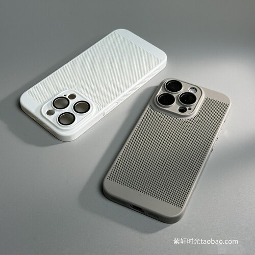 裸机网状蜂窝适用小米15/14手机壳15Spro红米K80散热Turbo4pro透气note13镂空K70全包镜头K60/K50高级感12s男