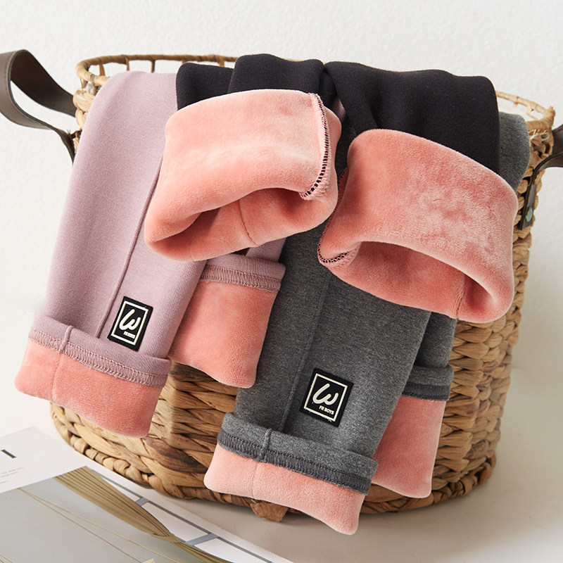 女童加绒裤子秋冬外穿一体绒休闲裤加厚大童保暖裤纯棉儿童打底裤,童装/婴儿装/亲子装,裤子,淘宝优惠券,粉丝福利购,淘宝优惠卷