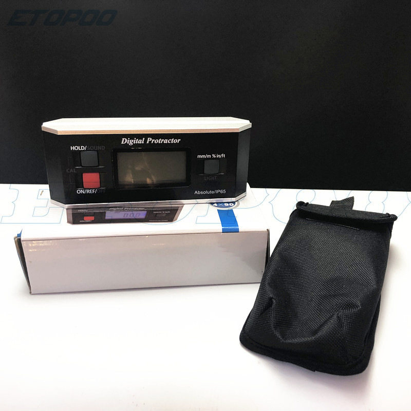 Etopoo正品 IP54 360度 0.1%分辨率 条形 倾角盒 强磁 带灯 防水