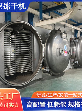 水果果蔬冻干机草莓榴莲秋葵青桔真空冻干设备真空冷冻干燥机商用