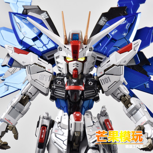 万代拼装模型自由高达mgsd潮玩