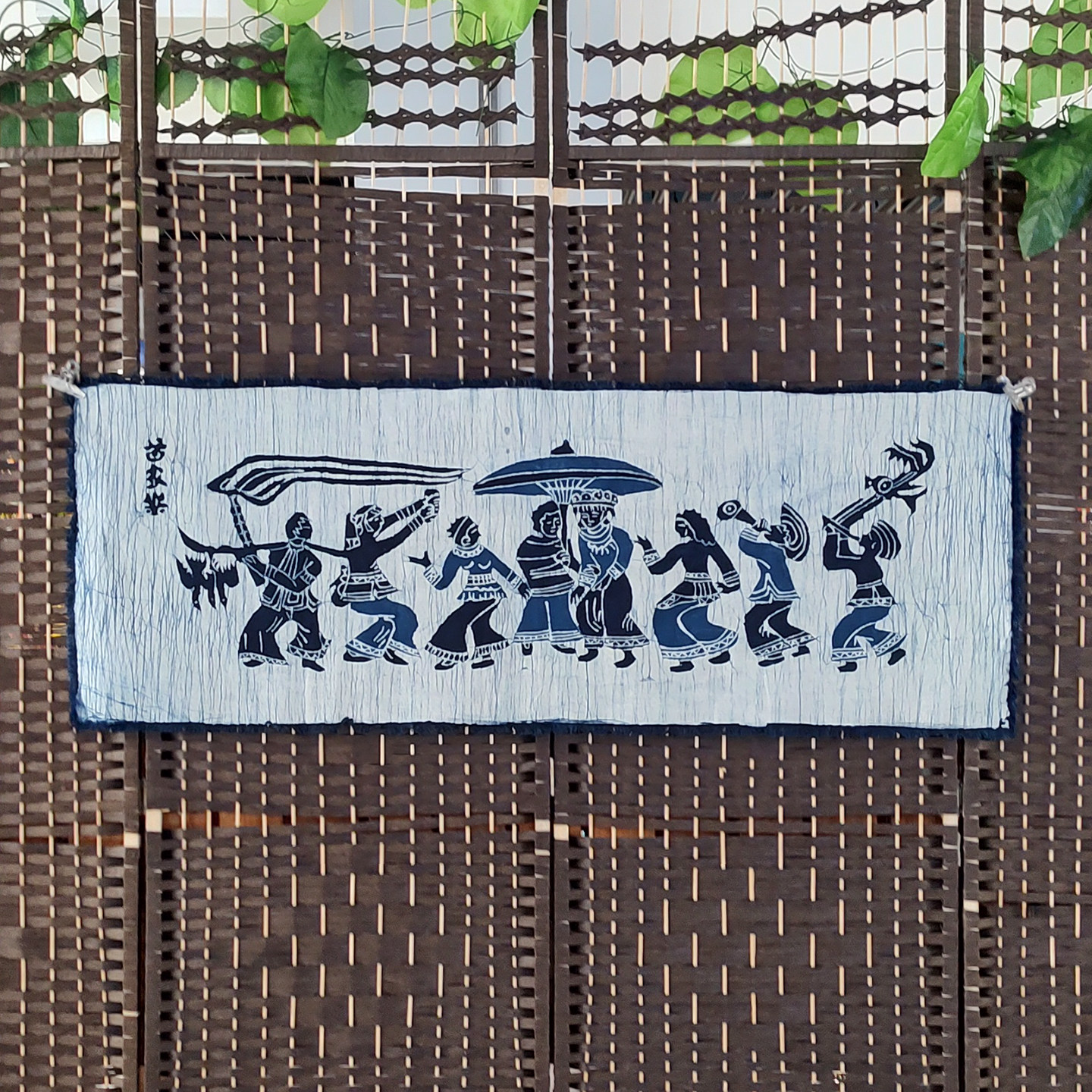 民族特色苗族纯手工蜡染布艺画酒店客栈装饰壁画苗家乐苗家乐,特色手工艺,苗族蜡染,淘宝优惠券,粉丝福利购,淘宝优惠卷
