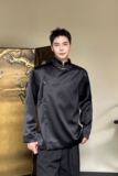 秋季新中式立领金属扣男女西装上衣潮流复古外套173P125，男装西服，星座901-1（原C217）