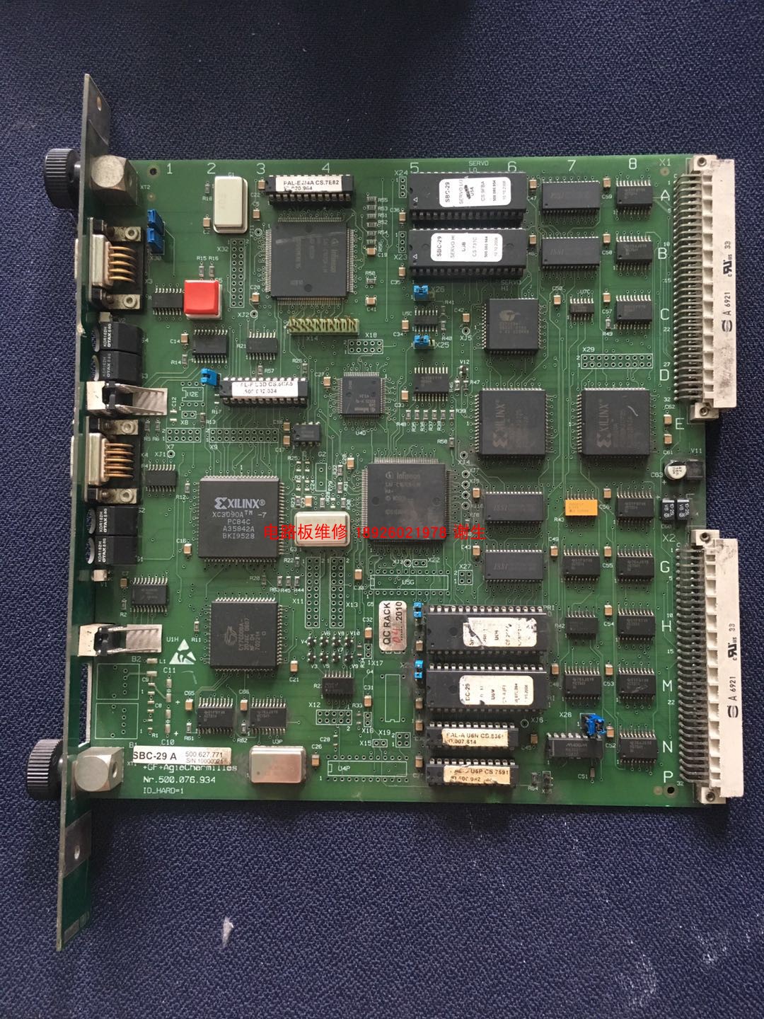 HITACHI日立钻孔机Mark50电路板MCU7-R3维修 68E3.337897主板维修