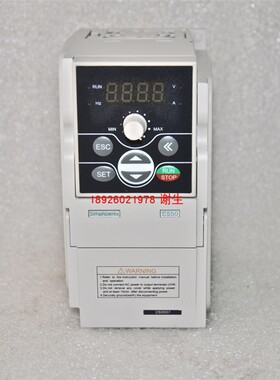 E550-2S0007 sunfar 四方变频器 0.75KW 单相220V E550-2S0007B