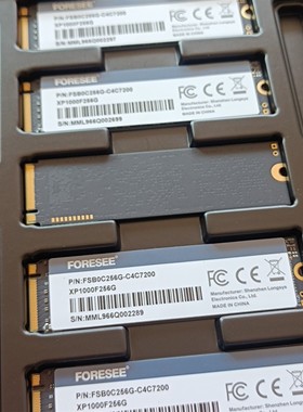 江波龙 FORESEE M.2 NVME协议 2280 128G 256G 512G SSD 固态硬盘