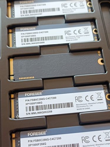 江波龙 FORESEE M.2 NVME协议 2280 128G 256G 512G SSD 固态硬盘