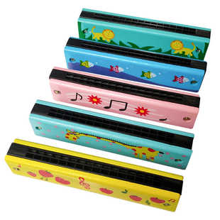 木质口琴儿童玩具初学者风琴笛玩具幼儿园可吹竖笛口哨学生小礼品