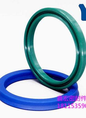 液压油缸油封大全UNS/UHS/U/Y/V型25*35*5/6/10轴孔通用密封圈/件