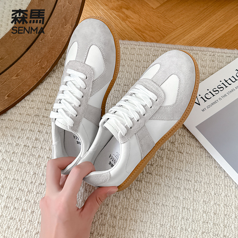 森马2025新款复古软底德训鞋