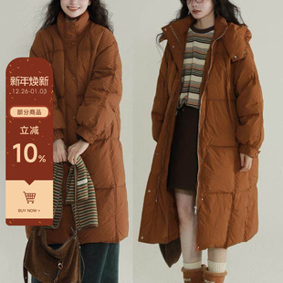 气质设计白鸭绒小个子面包服 羽绒棉服韩版 稀有RARE 糖果色系长款