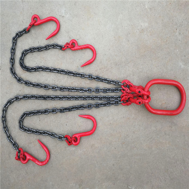 大开口环尖嘴钩吊索具起重链条