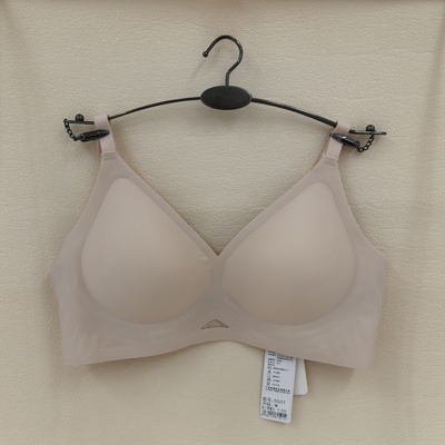 戴美康5501小胸聚拢提拉果冻条无痕内衣女薄款舒适防下垂文胸