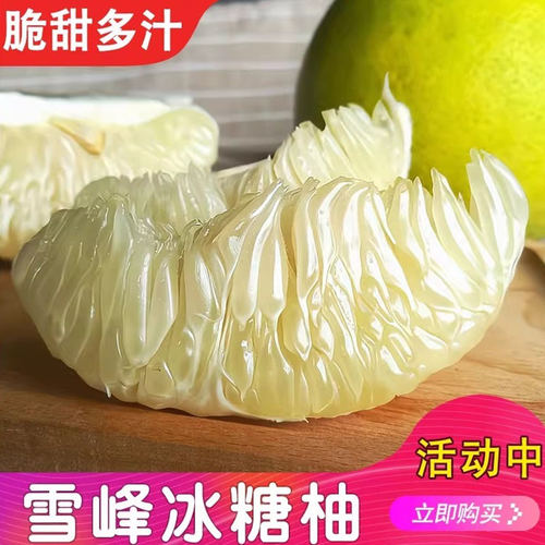 湖南冰糖柚当季高山小柚子