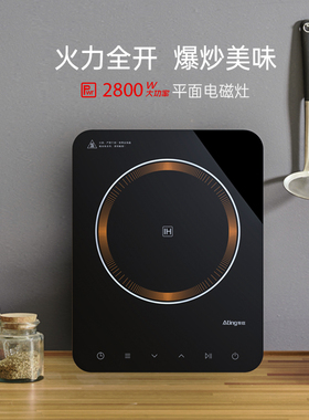 Ating/爱庭IH-F28P大功率电磁炉2800W火锅家用煮茶烧水炒菜电磁灶