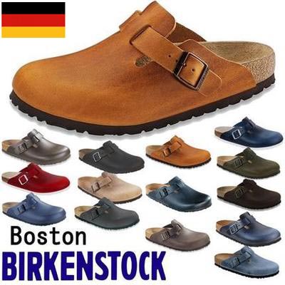 香港正品代购Birkenstock德国博肯鞋Boston男女款真皮包头凉拖鞋 女鞋 包头拖 原图主图