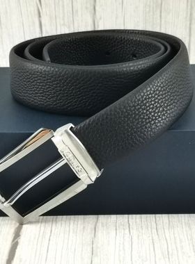 正品沙驰皮带男士商务时尚真皮腰带休闲百搭针扣皮带FT66314-2H