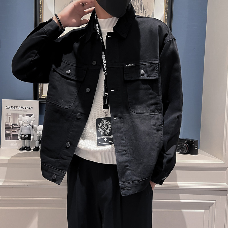 秋冬水洗牛仔外套夹克抖音直播高品质男上衣D326-1NT909P125,男装夹克,星座1101