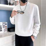 22秋冬男新款韩版刺绣上衣打底衫青少年卫衣D326-11273P58控78，男装卫衣，星座1101