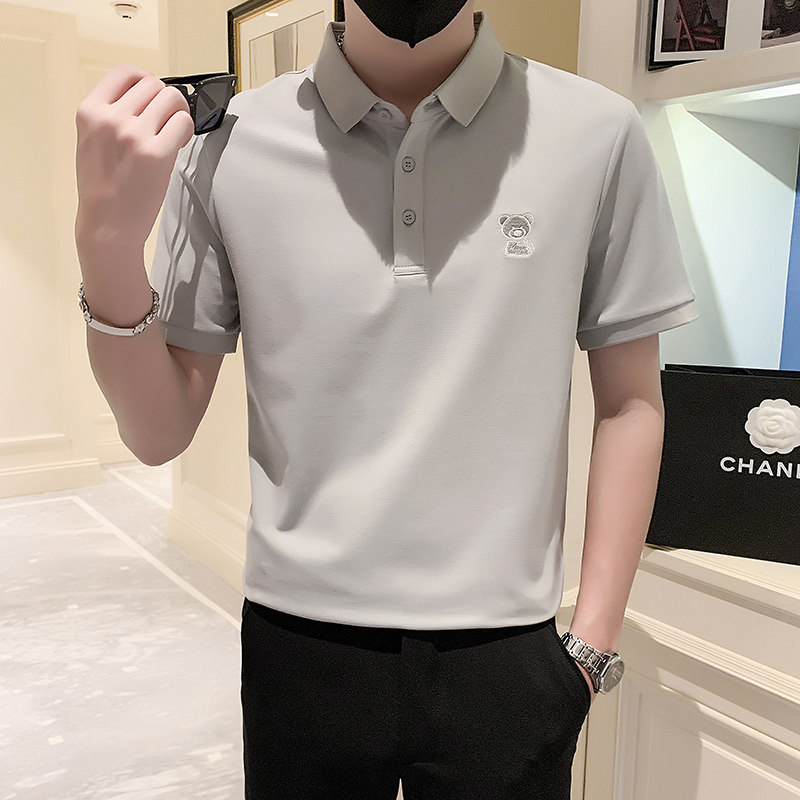 2024夏装男新品抖音直播爆版短袖POLO常规版型男D326-16901P55,男装Polo衫,星座1101