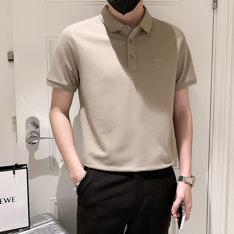 2024春夏男打底衫短袖上衣POLO衫抖音贴标男D326-16935P55,男装T恤,星座1101