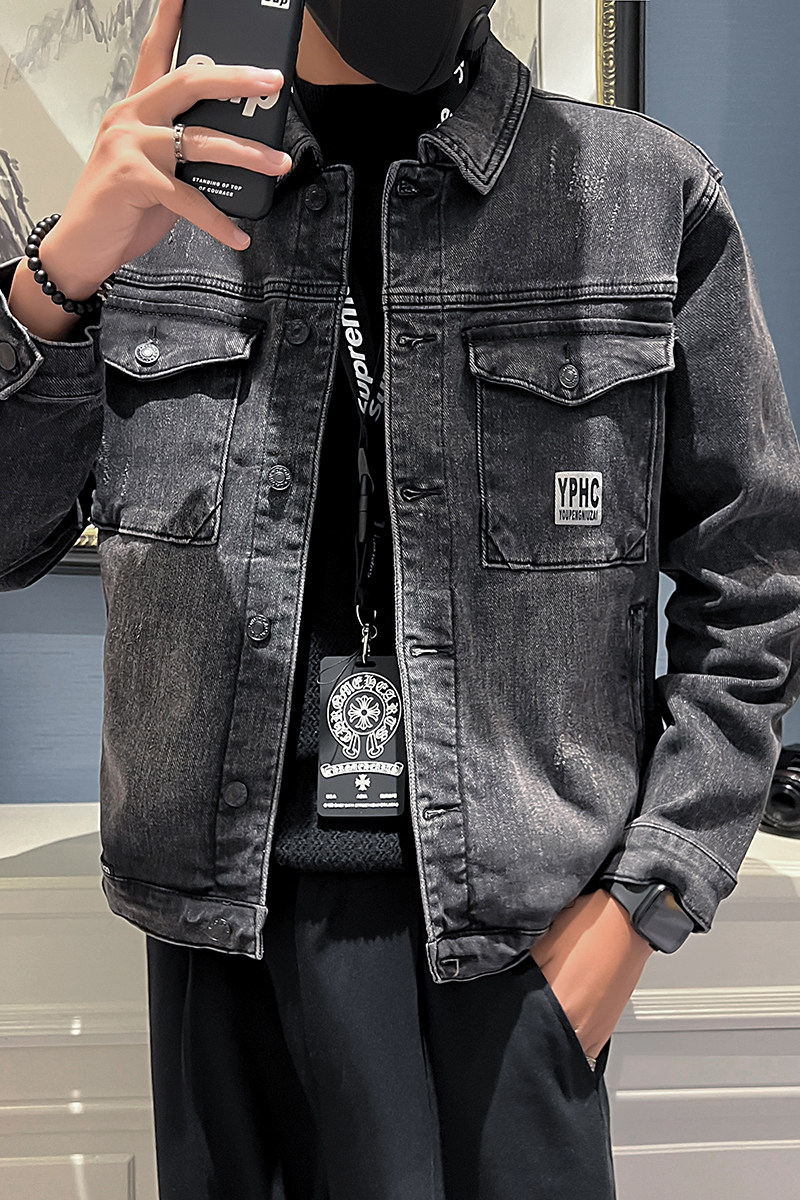 秋冬水洗牛仔外套夹克抖音直播高品质男上衣D326-1NT903P145,男装夹克,星座1101
