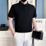 2024春夏男打底衫短袖上衣POLO衫抖音贴标男D326-16935P55，男装T恤，星座1101