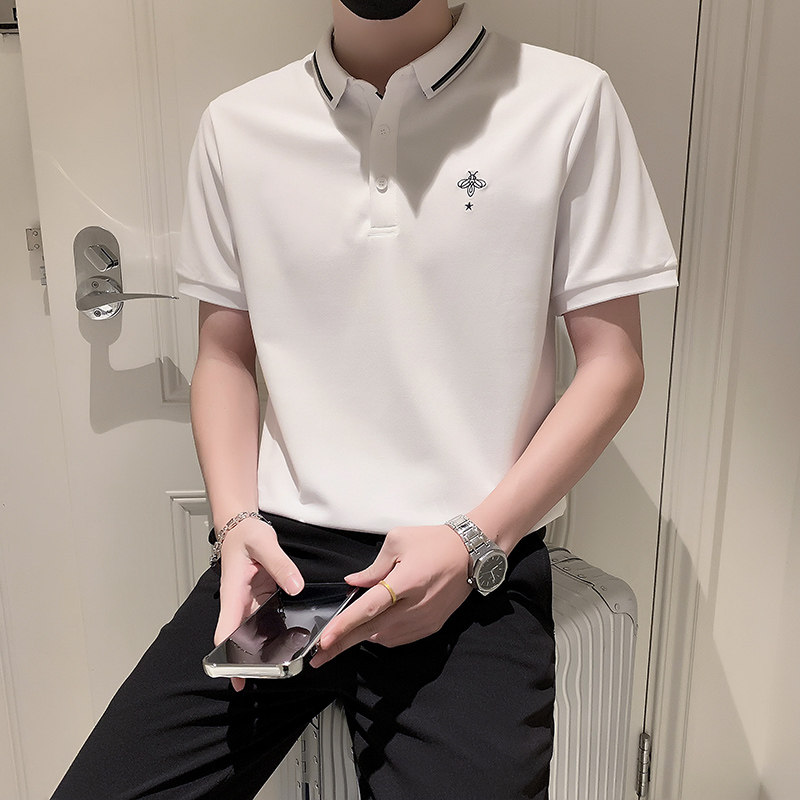 2024夏装男新品抖音直播爆版短袖POLO常规版型男D326-16929P55,男装Polo衫,星座1101