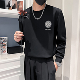 22秋冬男新款韩版印花上衣打底衫青少年卫衣D326-11282P58控78，男装卫衣，星座1101