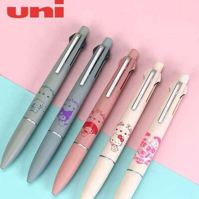 新款日本三菱JETSTREAM三丽鸥联名款多功能中油笔铅笔模块笔0.5