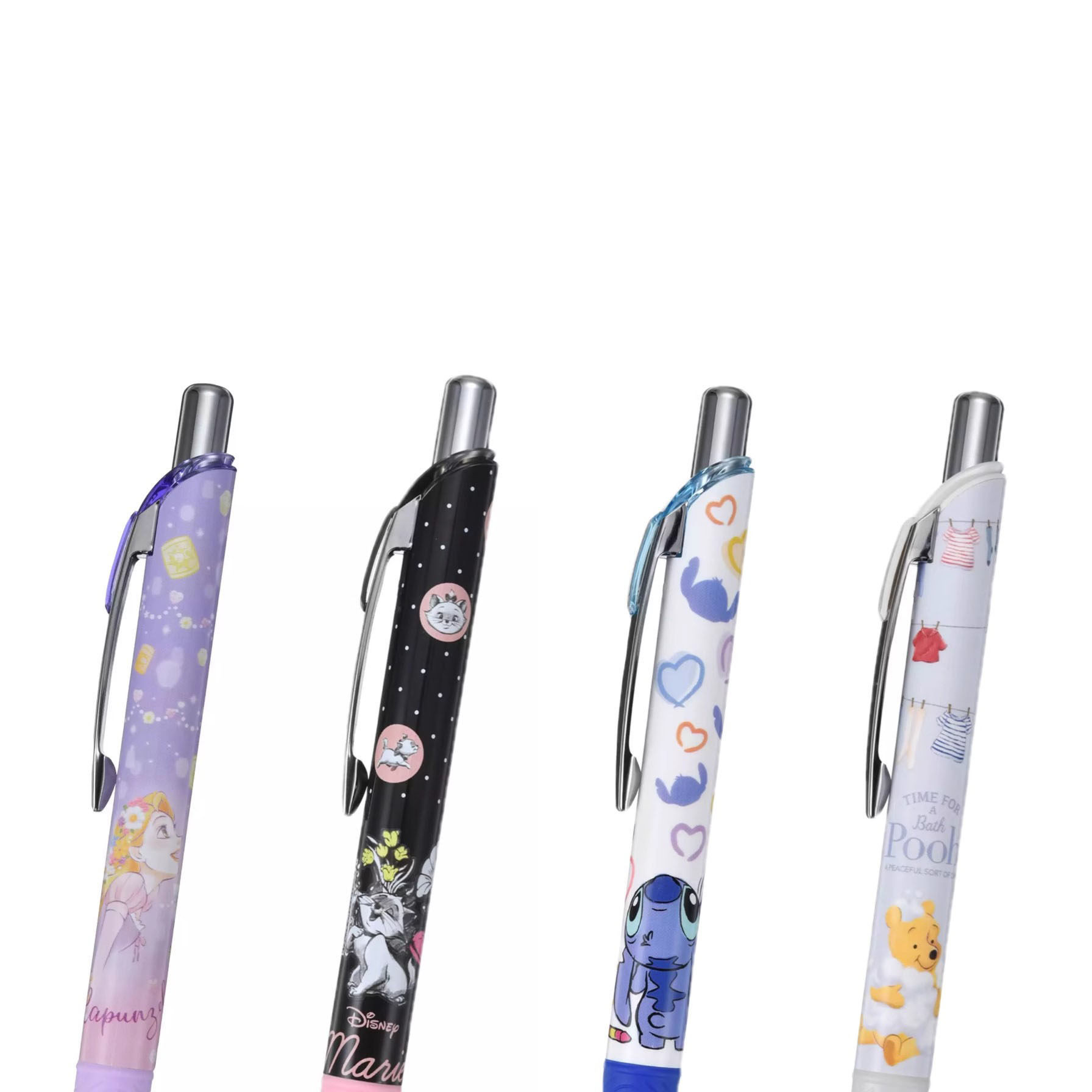 日本Pentel派通东京东迪乐园商店限定速干0.5mm黑色中性笔BLN75