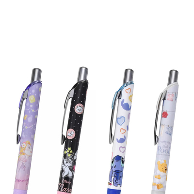 日本Pentel派通东京东迪乐园商店限定速干0.5mm黑色中性笔BLN75