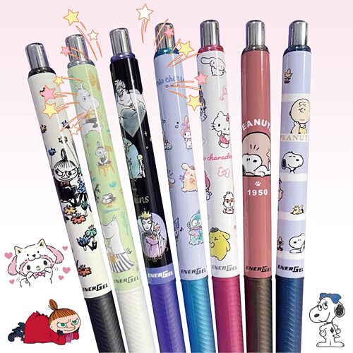 派通史努比迪士尼姆明限定中性笔