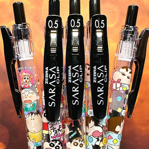 日本斑马中性笔蜡笔小新联名限定