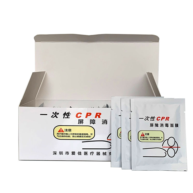 次性CPR屏障消毒膜模型心肺复苏