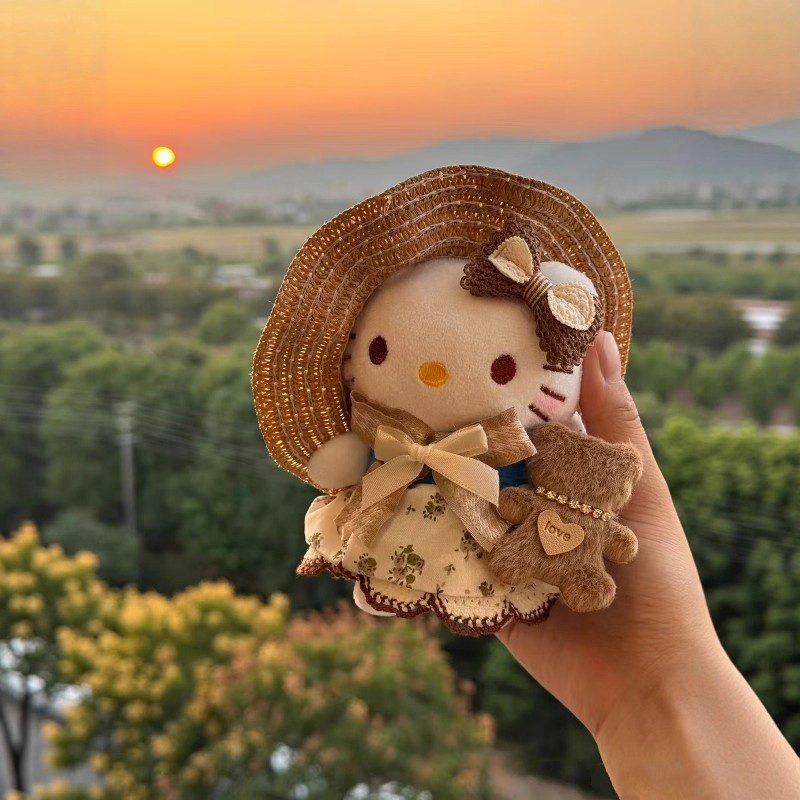 美拉德书包挂件可爱卡通抱小熊猫