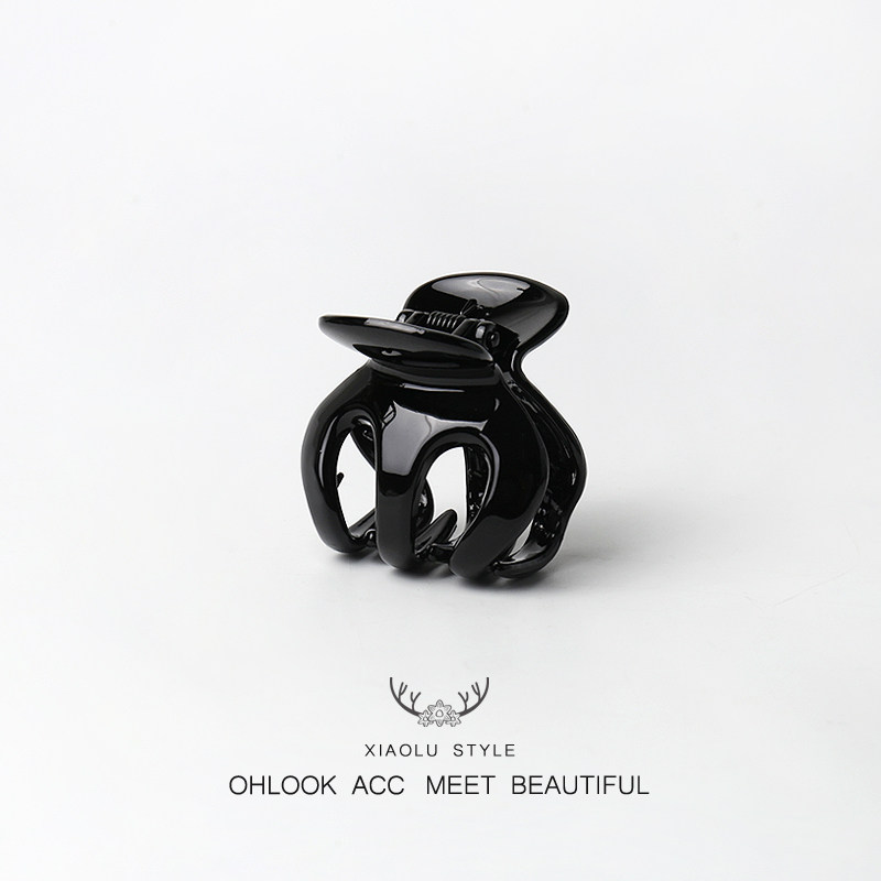 韩式气质m型抓夹简约刘海碎发日常侧边夹百搭后脑勺盘发夹发饰品