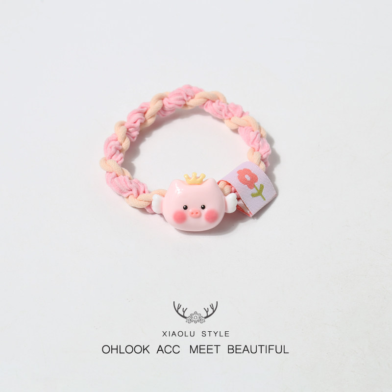 新款粉色小猪发绳王子公主系列可爱盘发头绳甜美学生发饰,饰品/流行首饰/时尚饰品新,发饰,淘宝优惠券,粉丝福利购,淘宝优惠卷