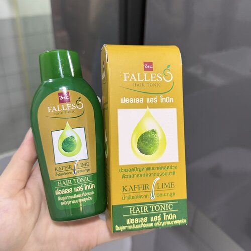 保税！巨好用！泰国狮王BSC falles育发水精华液洗发水清爽控油