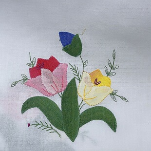 手工绣花桌布桌旗外贸库存 s200 壹佰年刺绣直播间 s151