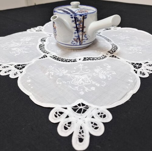 壹佰年刺绣直播间（s001-s050）手工绣花桌布桌旗外贸库存